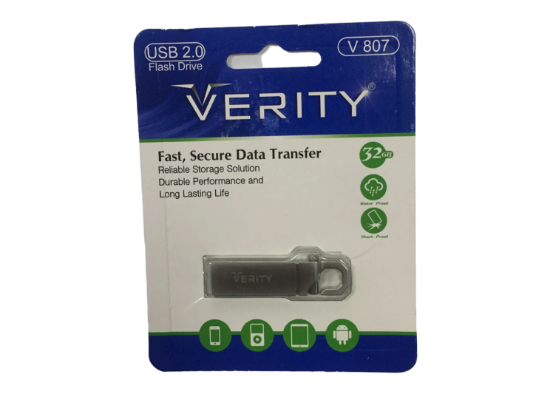 تصویر  فلش 32 گیگ وریتی مدل VERITY807